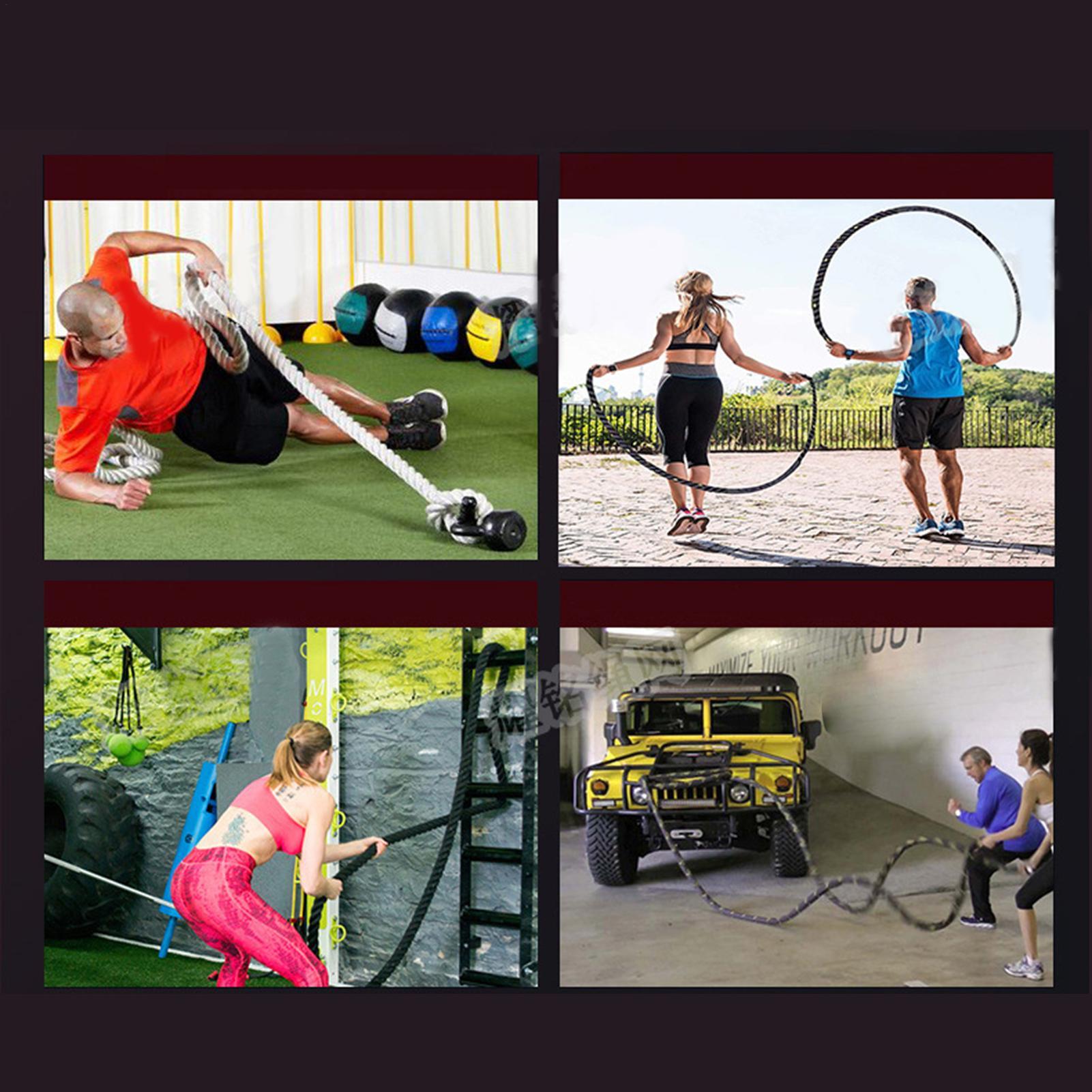 Heavy Skipping Rope Fitness Bo - Battle Rope Heavy review and price