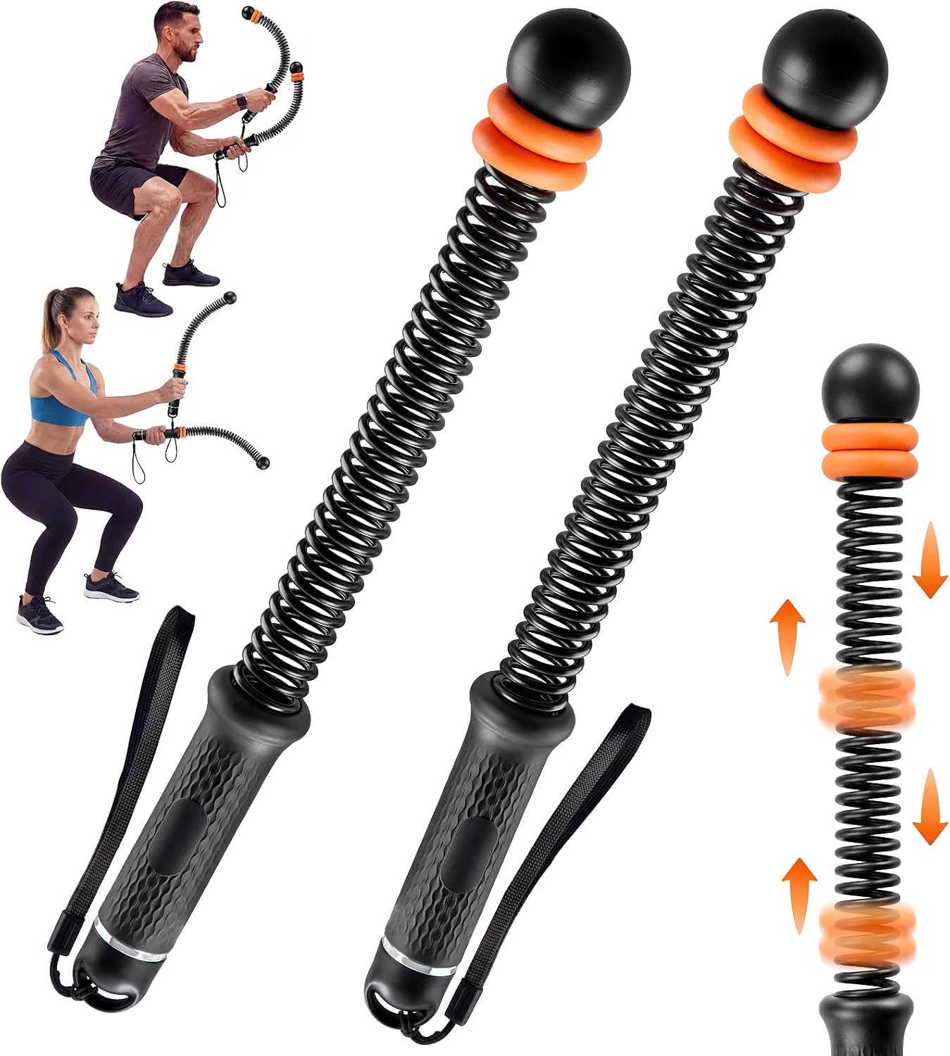 Adjustable Ropeless Battle Rop - Home Gym Portable review and price