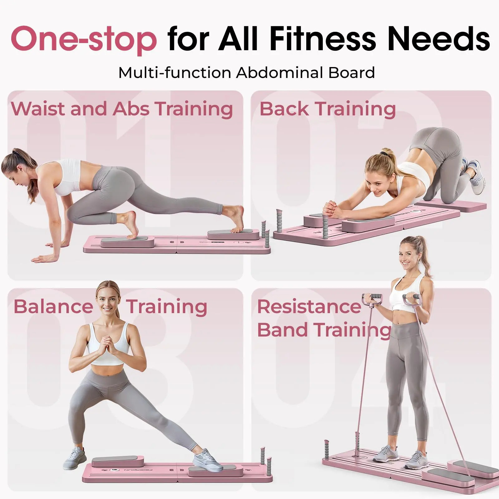Foldable Pilates Board Multifu - Home Gym Yoga review and price