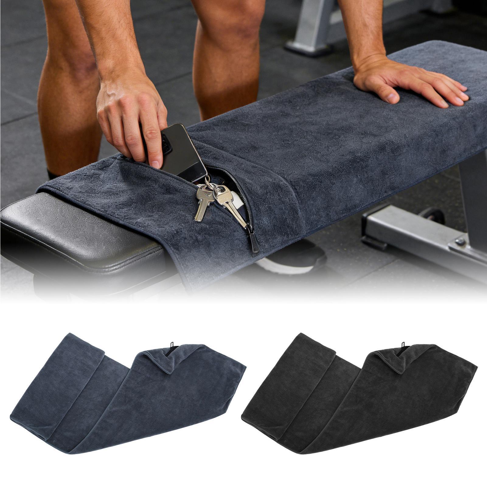 Microfiber Gym Towels with zip - Home Gym Routine review and price