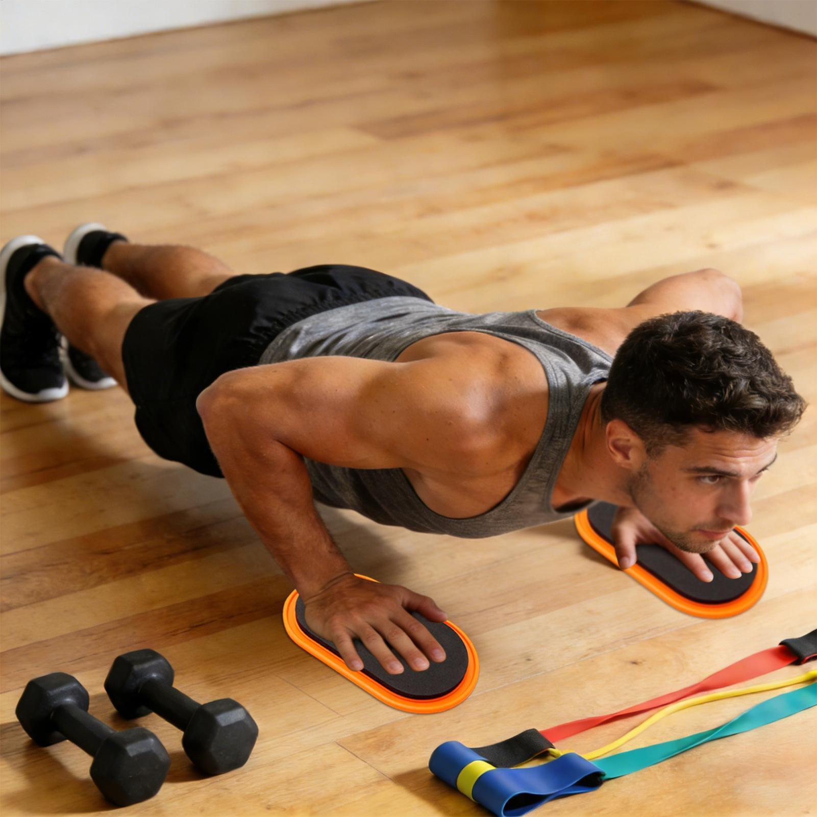 Core Sliders Oval Shape Workou - Home Gym Routine review and price