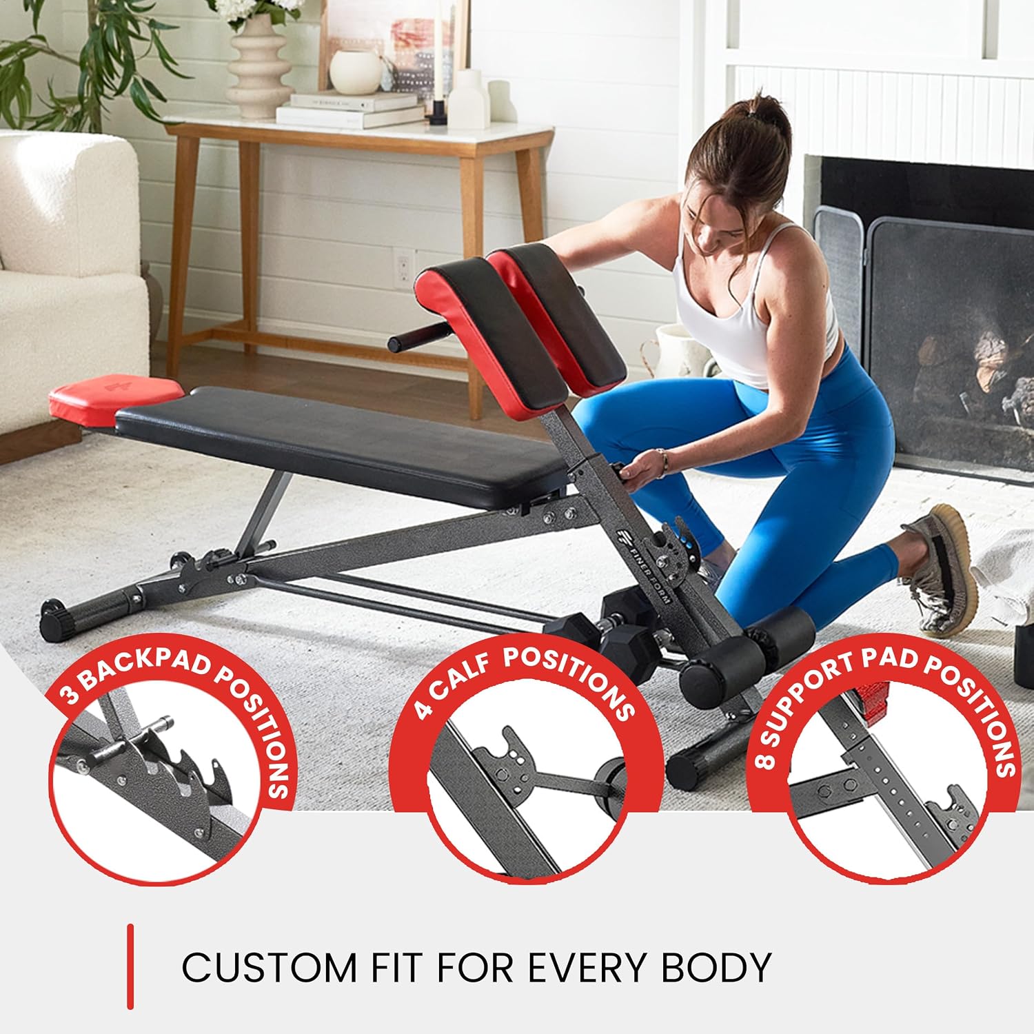 Multi-Functional Weight Bench  - All In One Gym Home Equipment review and price