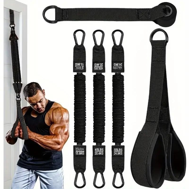 Resistance Bands Set Triceps R - Home Gym Equipment Set review and price